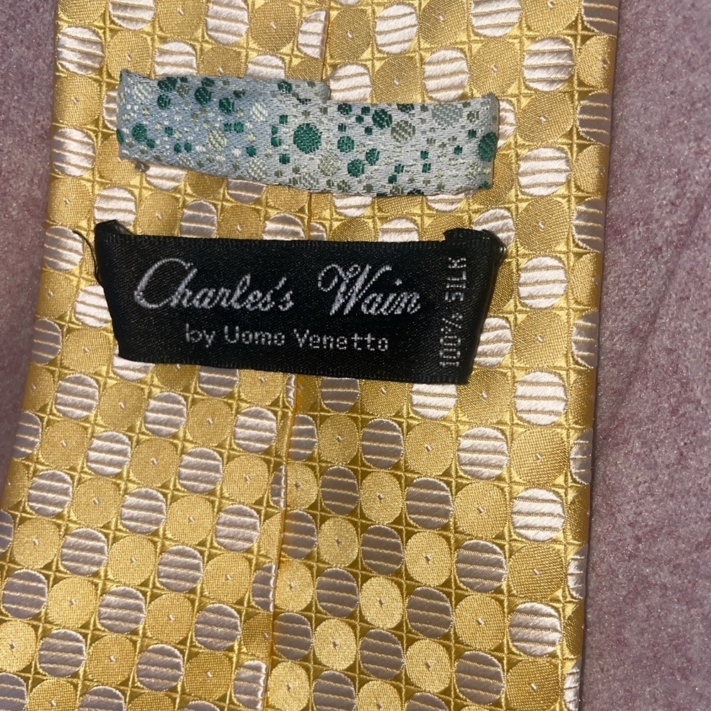 Charles's Wain by Uomo Venetto 100% Silk Tie